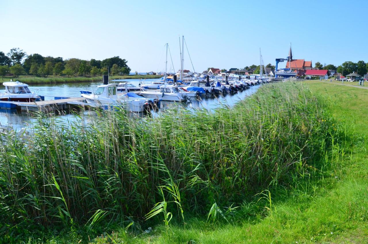 Reetferienhaus - Schaprode Hafen Exterior foto